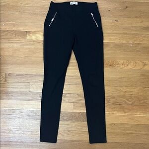 Hollister Black Ponte Slim Zip Pocket Pants